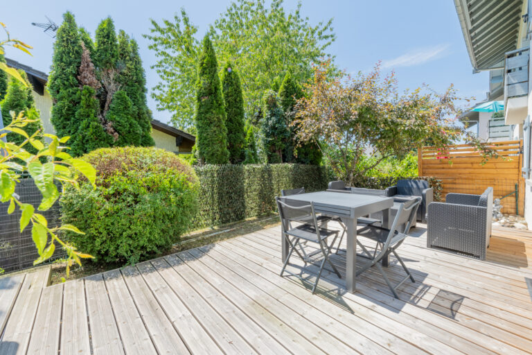 Photo du bien immobilier ancien rez de jardin au calme